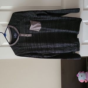 Black, Grey and White Long Sleeve